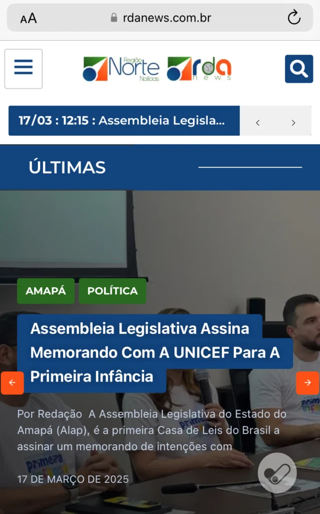 Site de Notícias - Região Norte Noticias