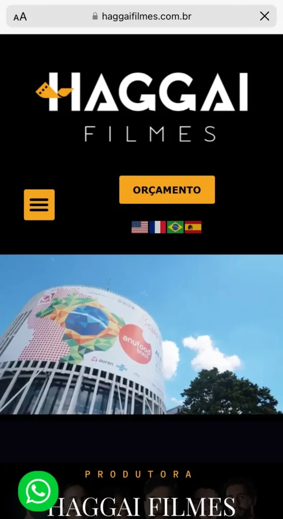 Site Haggai Filmes